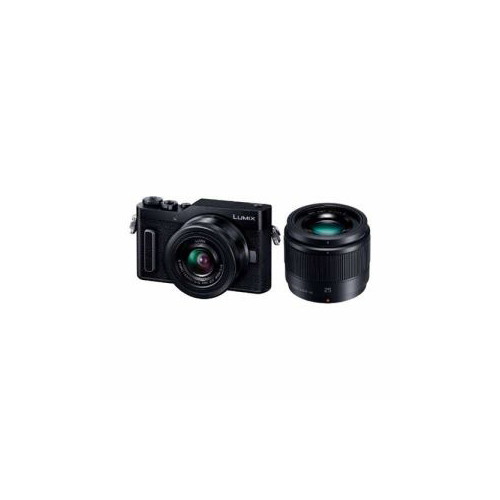 Panasonic デジタル一眼カメラ 「LUMIX DC-GF10」 ダブルレンズキット ブラック DC-GF10W-K