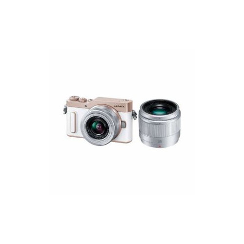 Panasonic デジタル一眼カメラ 「LUMIX DC-GF10」 ダブルレンズキット ホワイト DC-GF10W-W