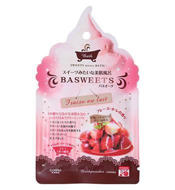 【10点セット】 入浴剤 バスイーツ フレーズ・オ・レ（泡風呂）日本製 sangobath