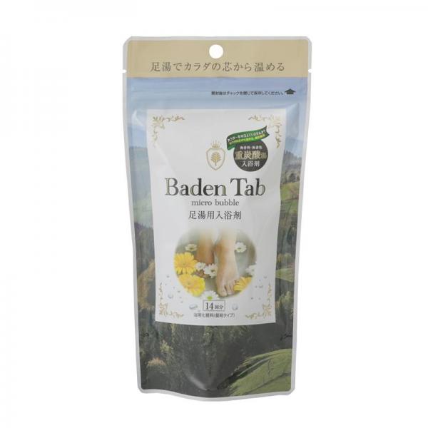 【6点セット】 足湯用 薬用入浴剤（重炭酸イオン薬用入浴剤） バーデンタブ 14錠入 日本製 sangobath